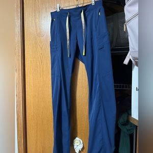 Medelita Argon Women’s Navy Scrub Pants Sz S